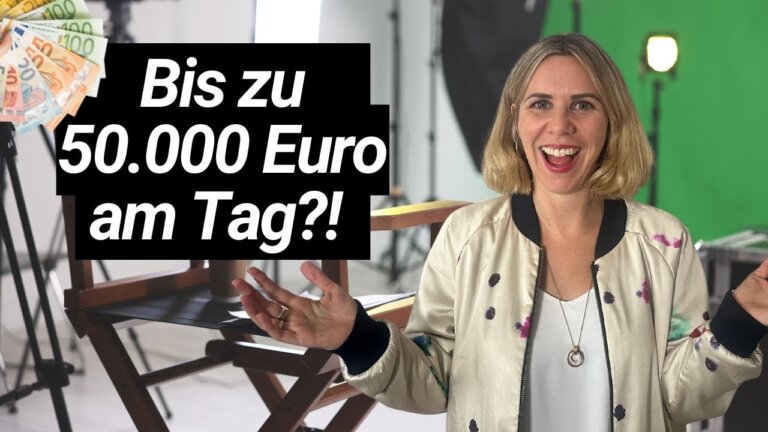 Laienschauspieler: Was du bei Komparsen, Werbedarsteller:innen und Schauspieler:innen verdienen kannst